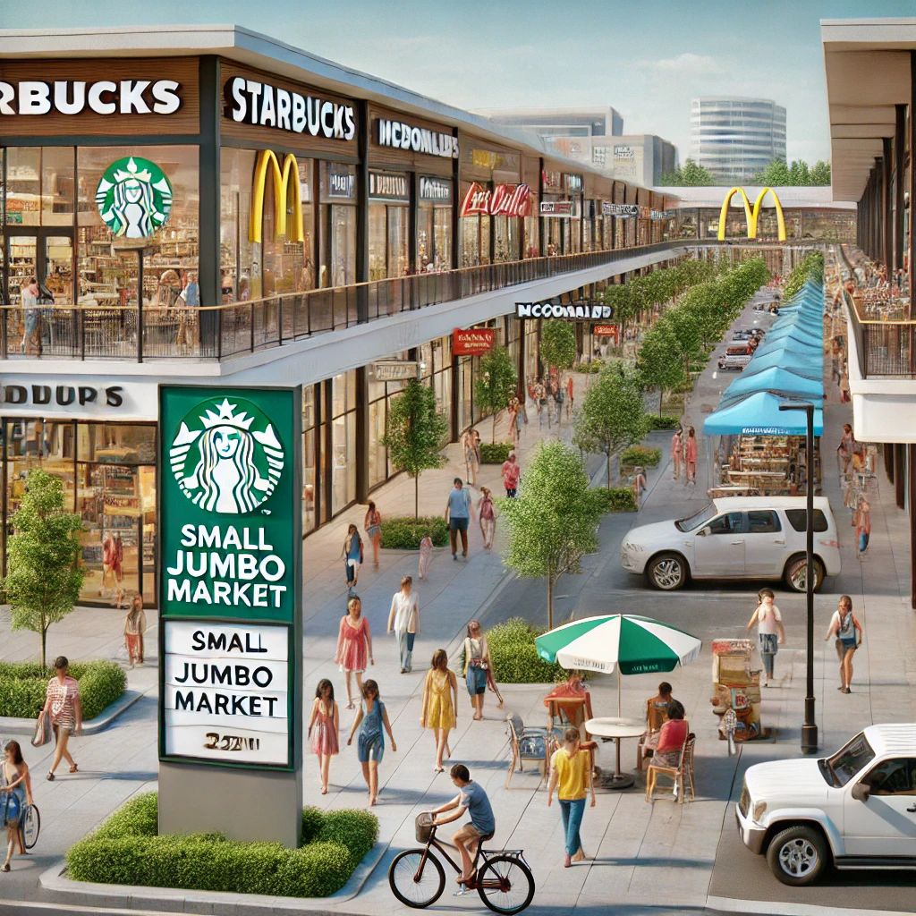 Diseno eficiente de Strip Mall
